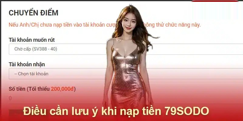 Những khuyến cáo khi nạp tiền tại nhà cái