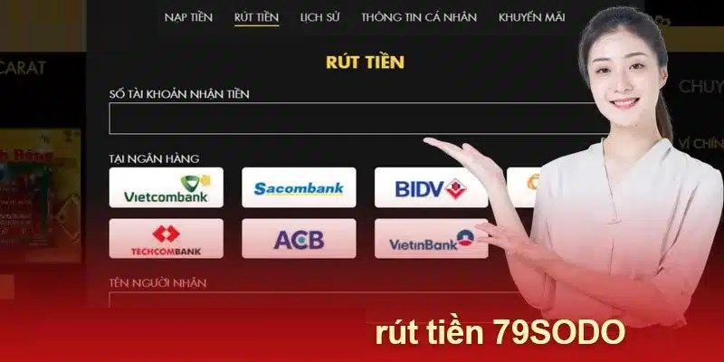 Hướng dẫn thanh toán khi rút tiền